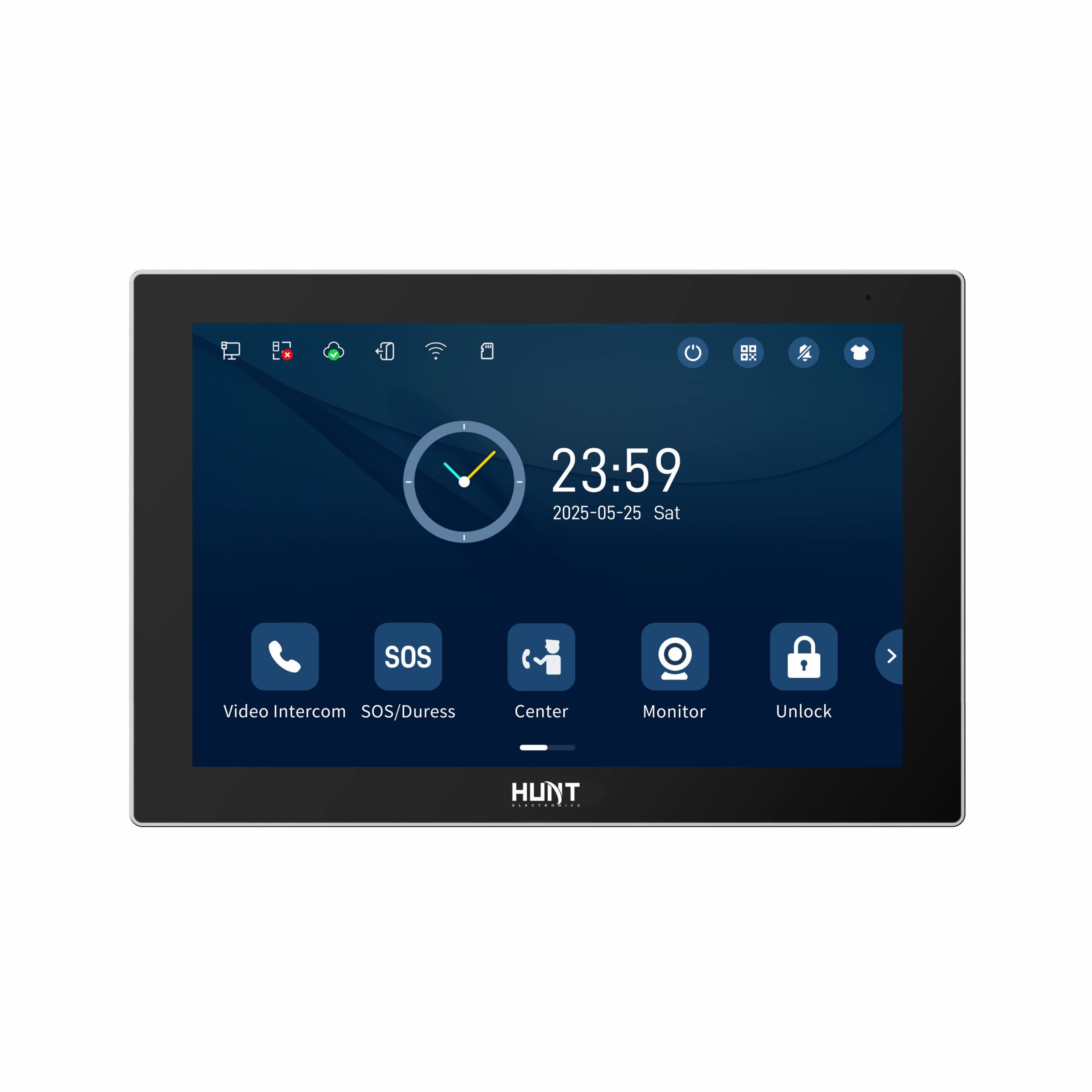 10.1 inch indoor station screen – Hunttech video door phone monitor